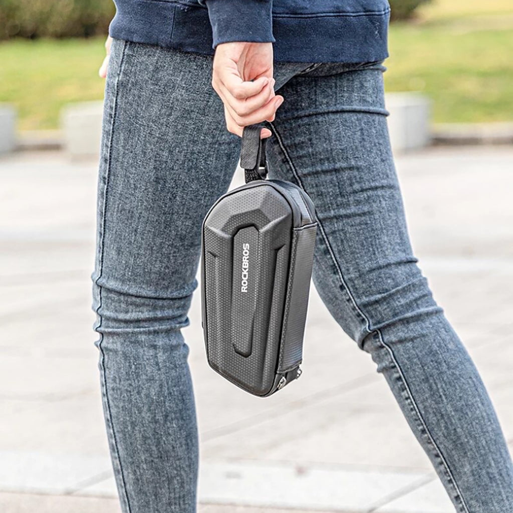 Rockbros B69 dviračio sėdynės krepšys 1,8l su greitojo atlaisvinimo sistema - juodas -- Bicycle Bags