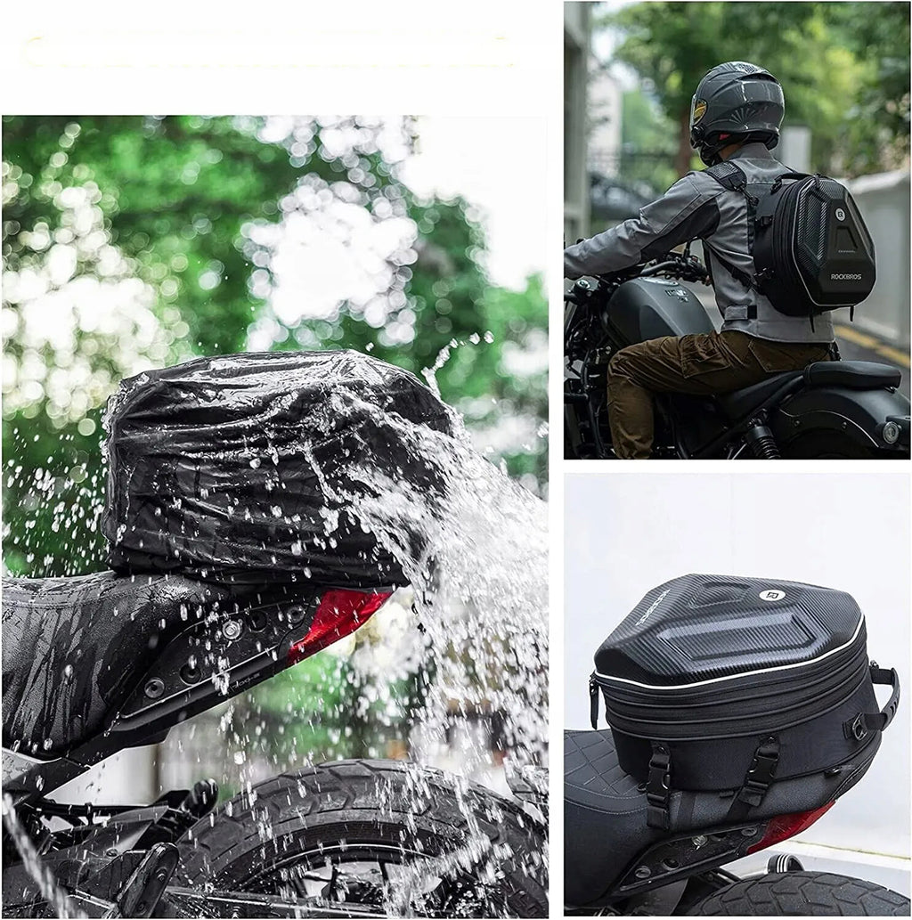 Rockbros 30140026001 motociklų bako krepšys 35 l - juodas -- Uncategorized