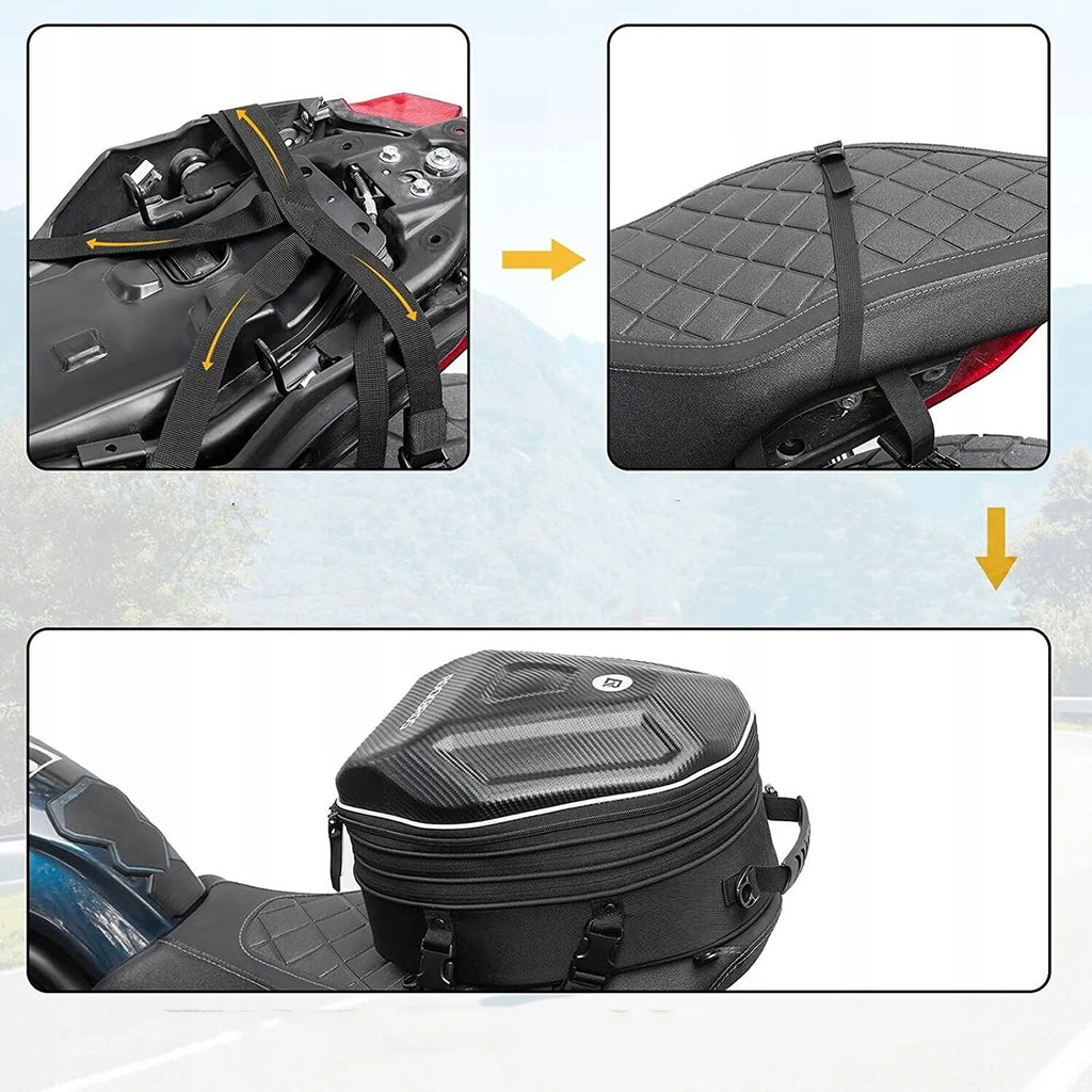 Rockbros 30140026001 motociklų bako krepšys 35 l - juodas -- Uncategorized