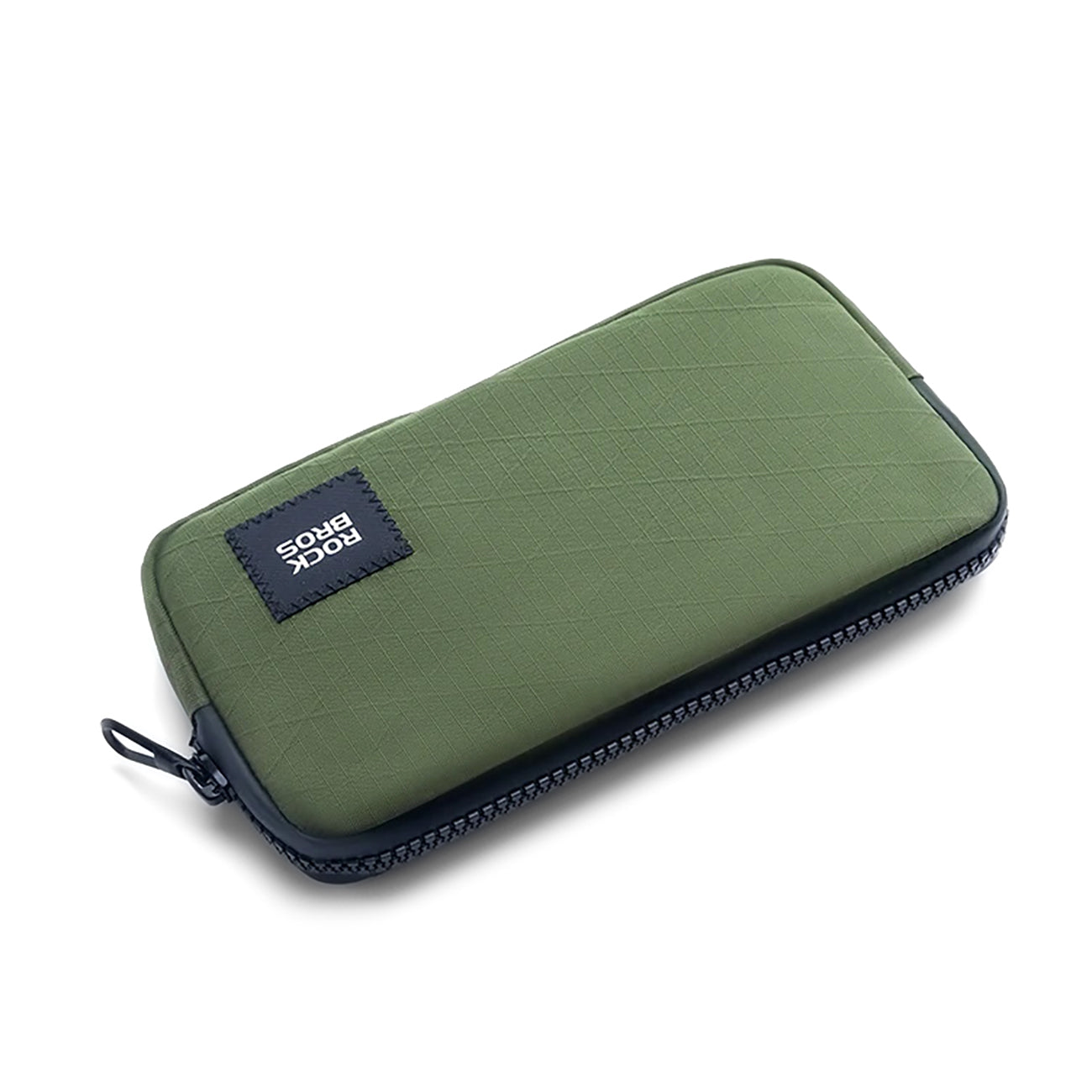 Rockbros 30990043002 dviračio krepšys telefonui, raktams, piniginei 0,15 l - tamsiai žalia -- Bicycle Bags