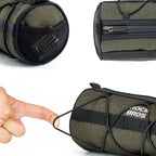Rockbros 30110049001 dviračio vairo krepšys 2 l - žalias -- Bicycle Bags