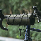 Rockbros 30110049001 dviračio vairo krepšys 2 l - žalias -- Bicycle Bags