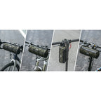 Rockbros 30110049001 dviračio vairo krepšys 2 l - žalias -- Bicycle Bags