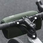 Rockbros 30110054001 dviračio vairaščio krepšys 2,2 l - žalias -- Bicycle Bags