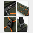 Rockbros 30110054001 dviračio vairaščio krepšys 2,2 l - žalias -- Bicycle Bags