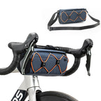 Rockbros 30110054002 dviračio stangos krepšys 2,2 l - mėlynas -- Bicycle Bags