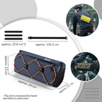 Rockbros 30110054002 dviračio stangos krepšys 2,2 l - mėlynas -- Bicycle Bags