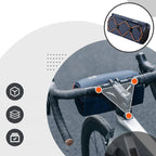 Rockbros 30110054002 dviračio stangos krepšys 2,2 l - mėlynas -- Bicycle Bags