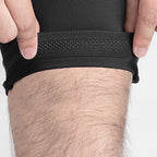 Rockbros RK20023XL trumpi atlečių šortai su XXXL intarpu - juoda -- Cycling Shorts & Bib Shorts