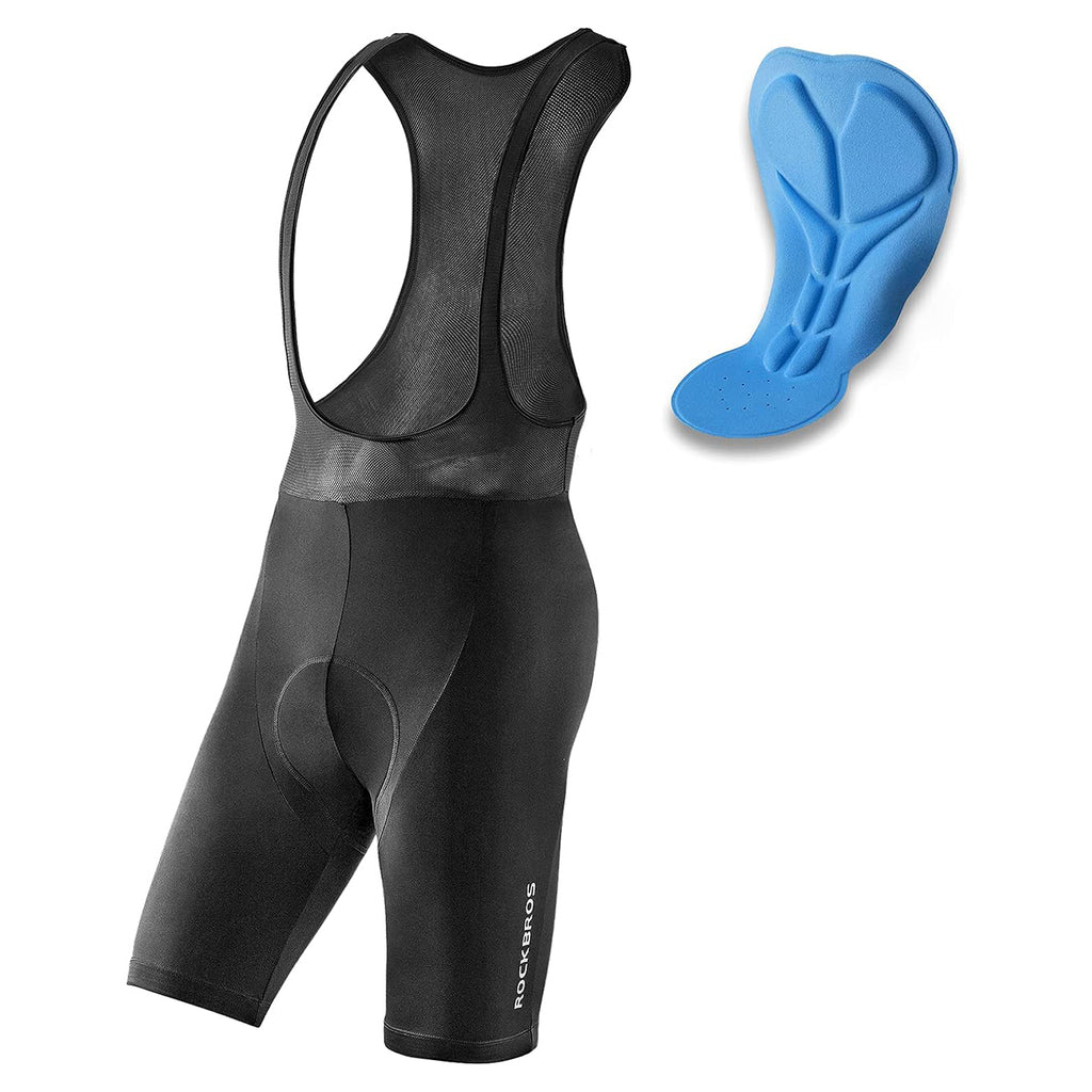 Rockbros RK2002L trumpi atlečių šortai su L intarpu - juoda -- Cycling Shorts & Bib Shorts