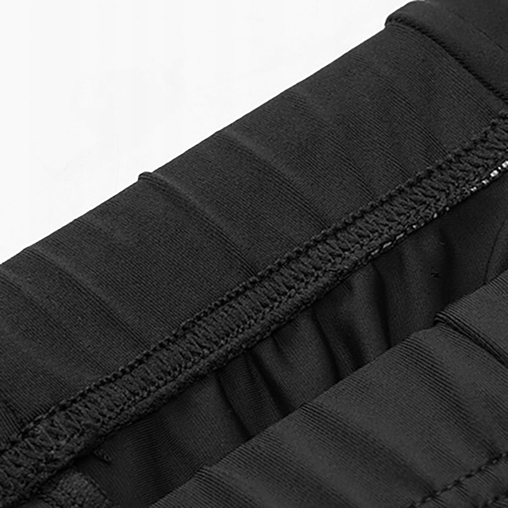 Rockbros RK20043XL Dvelkūs dviratininkų kelnės su XXXL pagalvėle - juodos spalvos -- Cycling Tights & Bib Tights