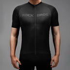 Rockbros 15120002003 trumpomis rankovėmis dviračio marškinėliai L - juodi -- Cycling Jerseys