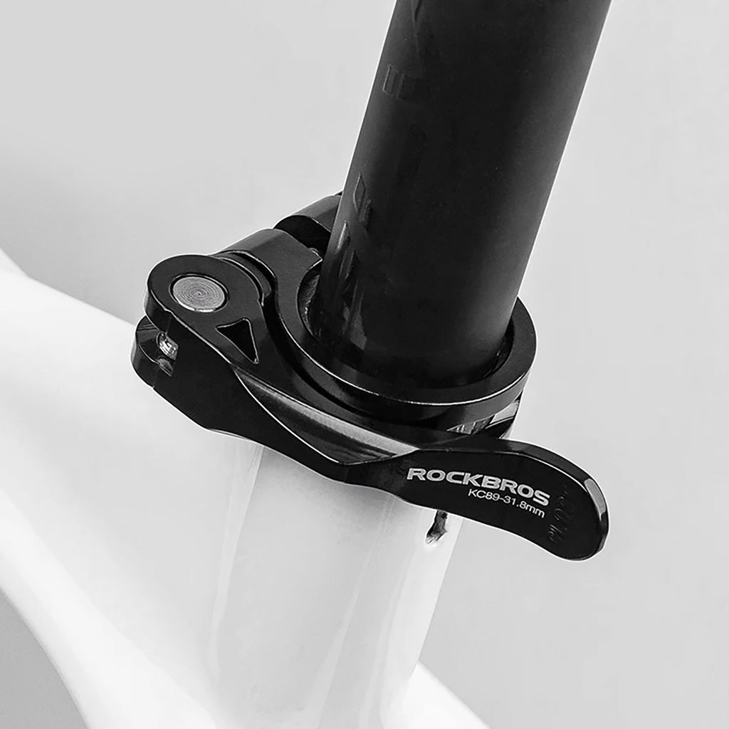 Rockbros 41210092001 dviračio sėdynės spaustuve su greitu atlaisvinimu - juoda -- Uncategorized