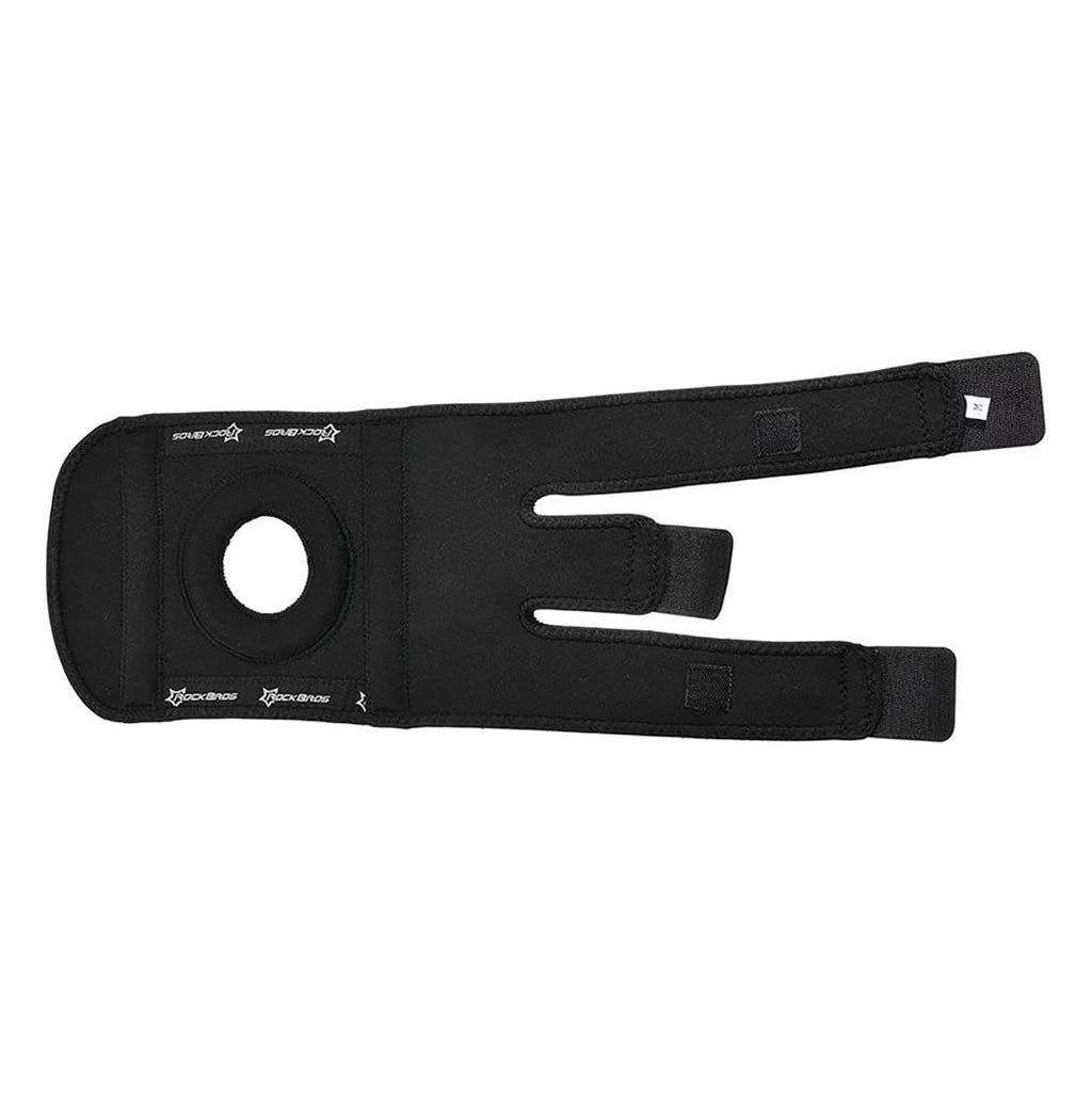 Rockbros LF1106M sporto apsauga kelinio čiupo ir kelio sąnario apsaugai, dydis M - juoda -- Cycling Accessories