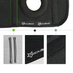 Rockbros LF1106M sporto apsauga kelinio čiupo ir kelio sąnario apsaugai, dydis M - juoda -- Cycling Accessories