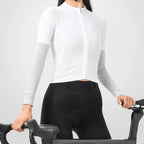 Rockbros XT9002W dviratininkų rankovės - baltos (2 vnt.) -- Cycling Accessories