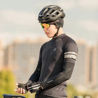 Rockbros YPP037 dviračio kepurė su akies angomis akiniam - juoda -- Cycling Eyewear
