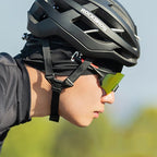 Rockbros YPP037 dviračio kepurė su akies angomis akiniam - juoda -- Cycling Eyewear