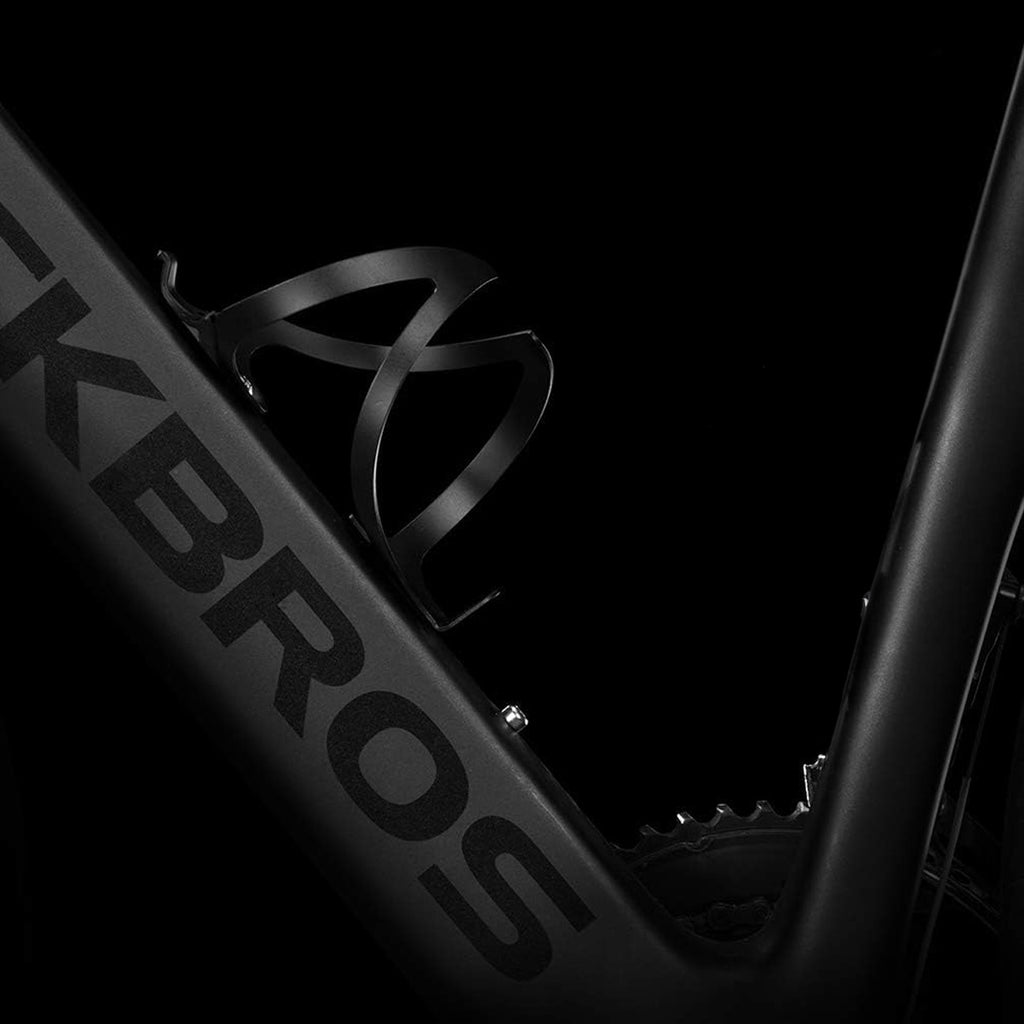 Rockbros 2017-11ABK Aliuminio dviračio butelio laikiklis - juodas -- Bicycle Bottle Cages