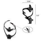 Rockbros 2017-11ABK Aliuminio dviračio butelio laikiklis - juodas -- Bicycle Bottle Cages
