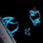Rockbros 2017-11ABL Aliuminio dviračio butelio laikiklis - mėlynas -- Bicycle Bottle Cages