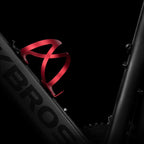 Rockbros 2017-11ARD Aliuminio dviračio butelių nuosovas - raudona -- Bicycle Bottle Cages