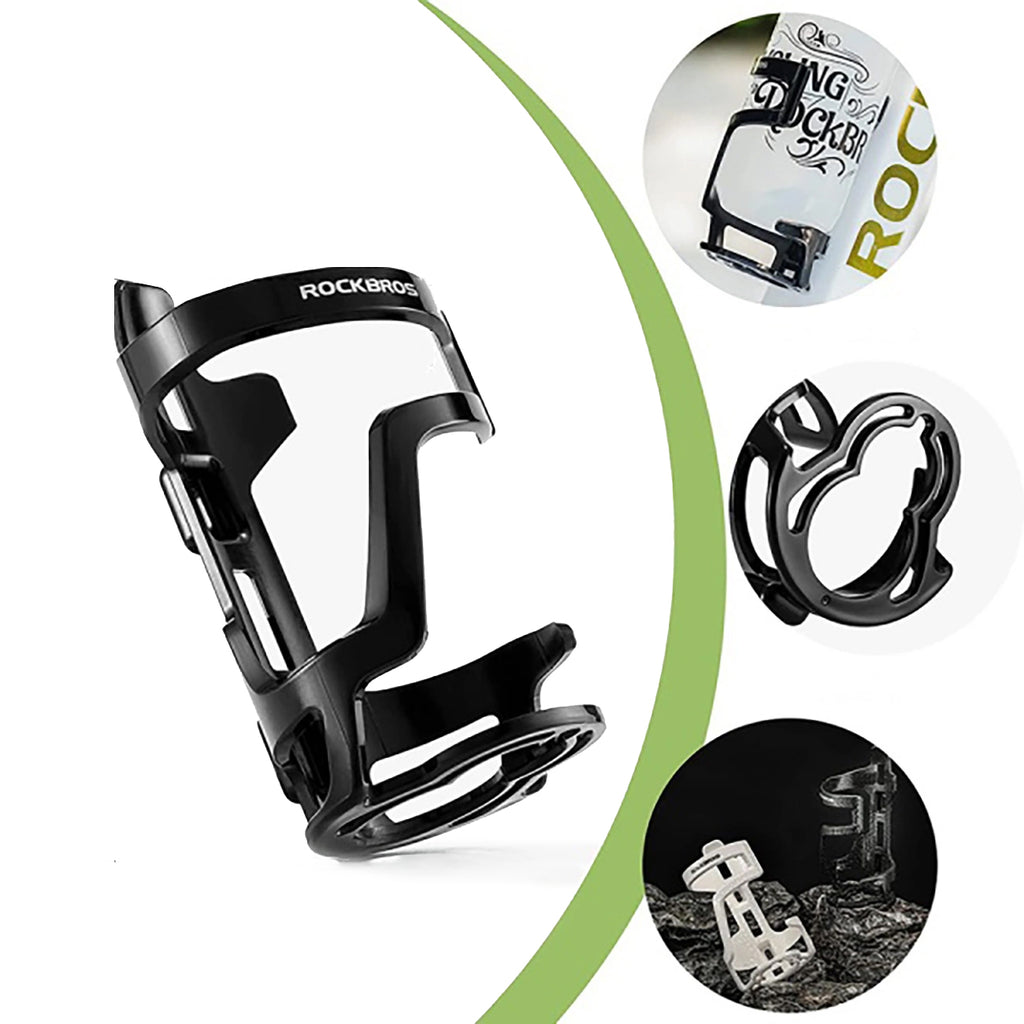 Rockbros 31210012001 dviračio butelio laikiklis - juodas -- Bicycle Bottle Cages