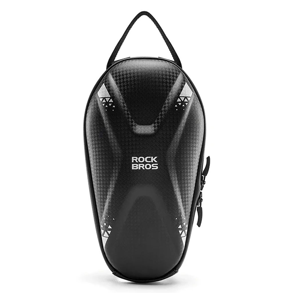Rockbros krepšys 3011006301 dviračio ar motorolerio stiro lenkimui 1.3 l - juodas -- Bicycle Bags