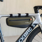 Rockbros 30120079001 dviračio krepšys 1.7 l rėmui - žalias ir juodas -- Bicycle Bags