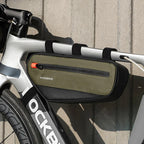 Rockbros 30120079001 dviračio krepšys 1.7 l rėmui - žalias ir juodas -- Bicycle Bags
