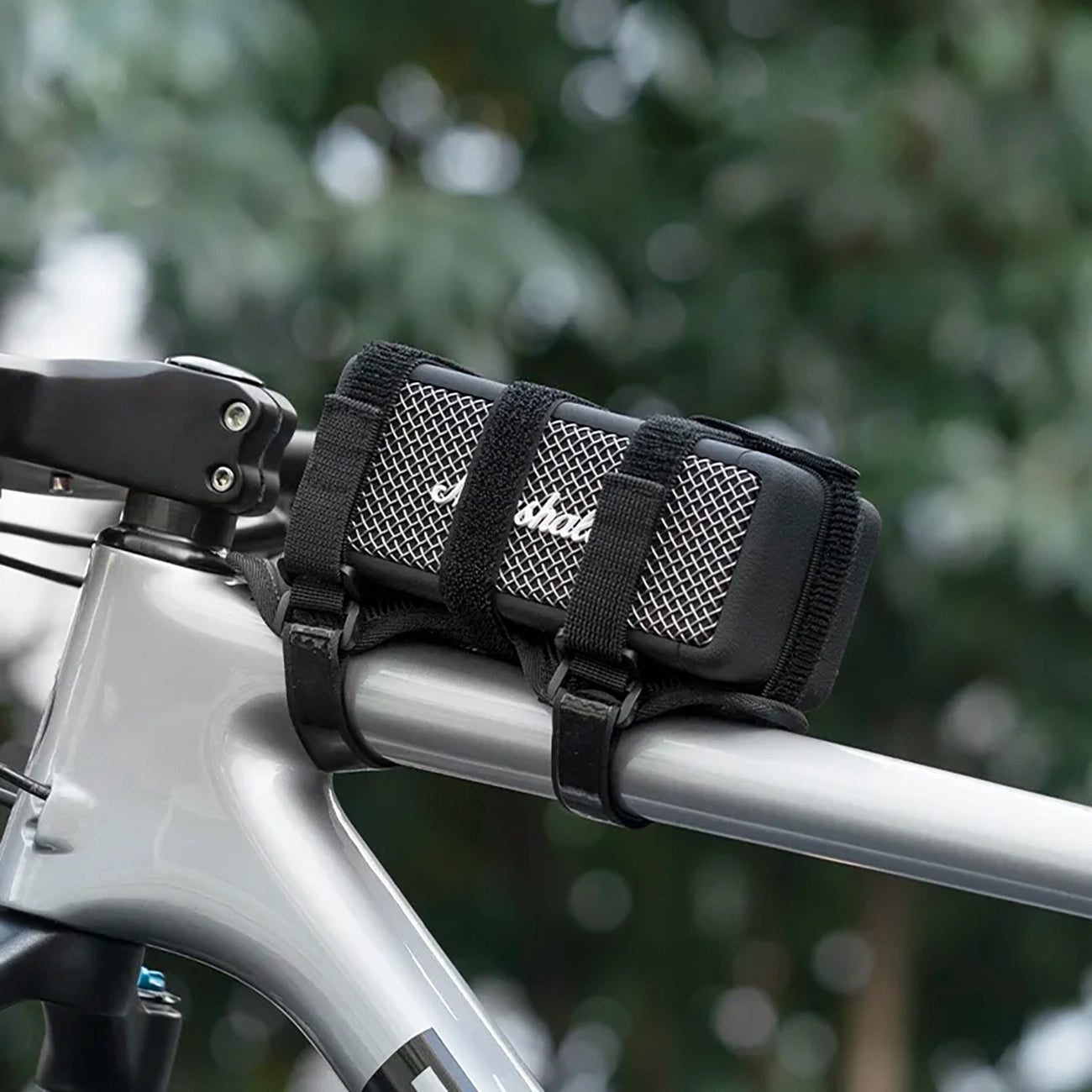 Rockbros 50210064001 lipūs dviračio dirželis Bluetooth garsiakalbiam ar vandens buteliui - juodas -- Sports Water Bottles