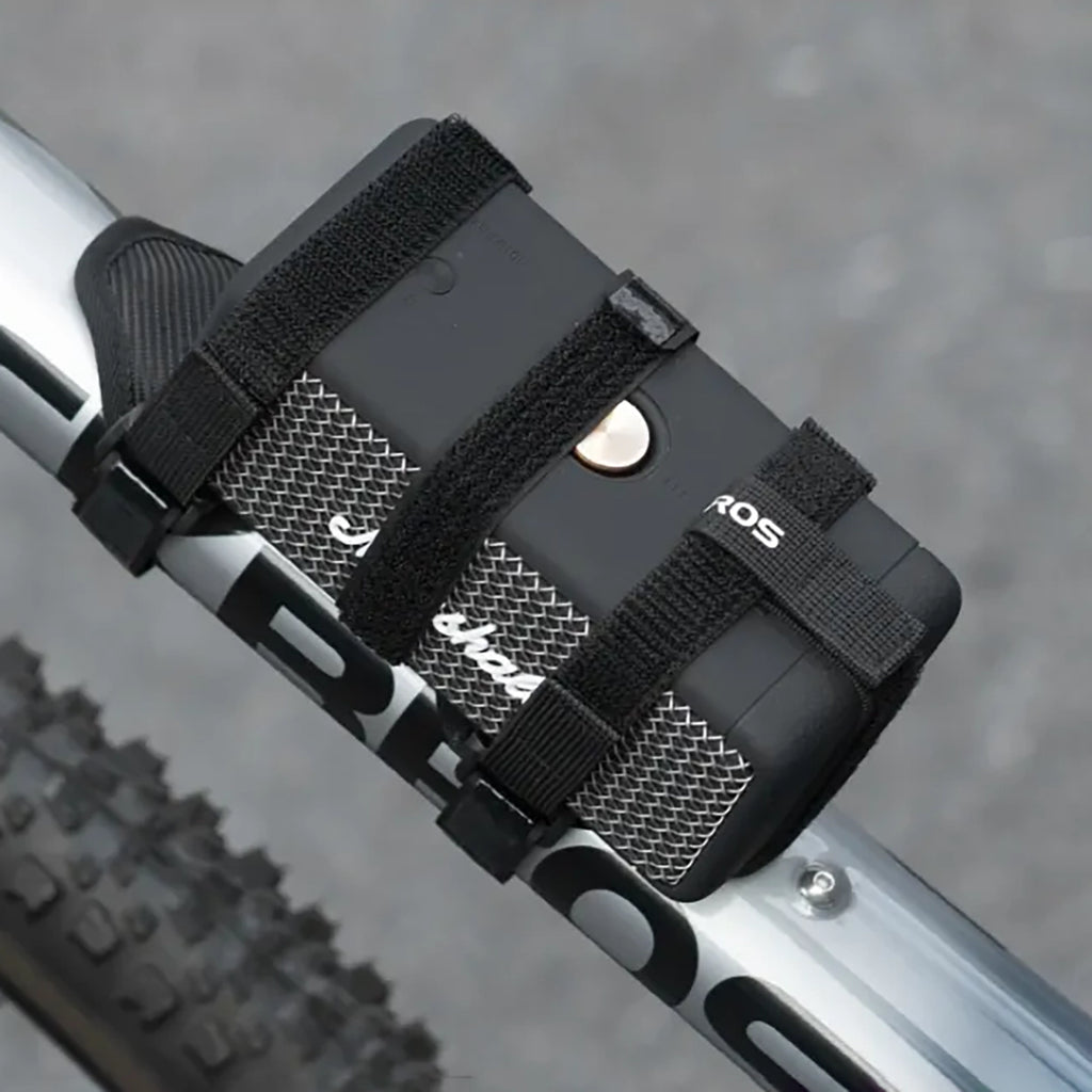 Rockbros 50210064001 lipūs dviračio dirželis Bluetooth garsiakalbiam ar vandens buteliui - juodas -- Sports Water Bottles
