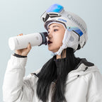 Rockbros 35210029005 šiluminė dviračio gertuvė gėrimams 550 ml - balta -- Cycling Accessories