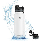 Rockbros 35210029005 šiluminė dviračio gertuvė gėrimams 550 ml - balta -- Cycling Accessories