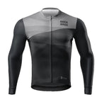 Rockbros 15120009003 ilgomis rankovėmis dviračio trikotažas Pavasaris/Vasara L - Juoda -- Cycling Jerseys