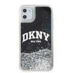 DKNY Liquid Glitter Big Logo dėklas iPhone 11/XR – juodas -- iPhone 11