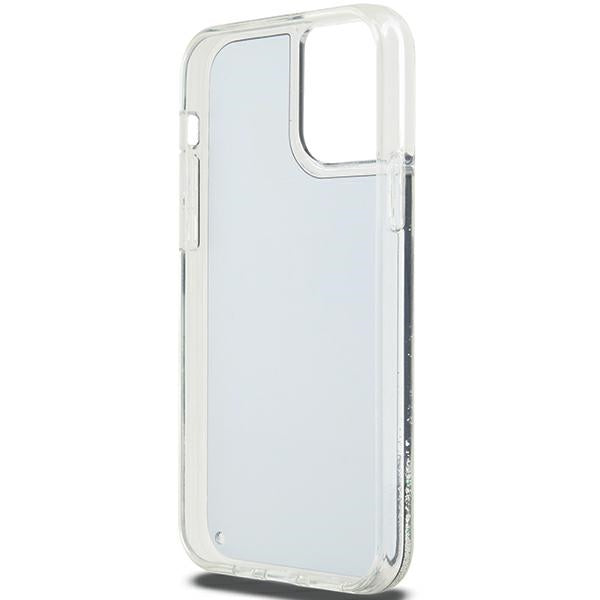 DKNY Liquid Glitter Big Logo dėklas iPhone 12/12 Pro – juodas -- iPhone 12