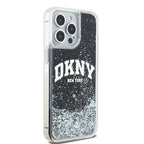 DKNY blizgantis dėklas iPhone 13 Pro Max – juodas
