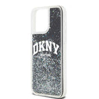 DKNY Liquid Glitter Big Logo dėklas iPhone 14 Pro Max – juodas