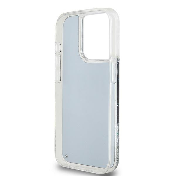 DKNY Liquid Glitter dėklas iPhone 15 Pro – juodas -- iPhone 15 Pro