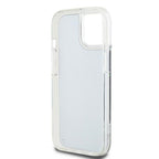 DKNY Liquid Glitter dėklas iPhone 15 Plus / 14 Plus – juodas