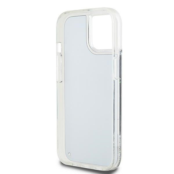 DKNY Liquid Glitter Big Logo dėklas iPhone 15/14/13 – juodas