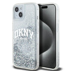 DKNY blizgus dėklas iPhone 15/14/13 – baltas -- iPhone 15
