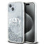 DKNY blizgus dėklas iPhone 15/14/13 – baltas -- iPhone 15