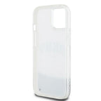 DKNY blizgus dėklas iPhone 15/14/13 – baltas -- iPhone 15