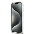 DKNY Liquid Glitter dėklas iPhone 15/14/13 – rožinis