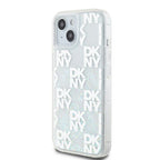 DKNY Liquid Glitter dėklas iPhone 15/14/13 – rožinis