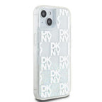 DKNY Liquid Glitter dėklas iPhone 15/14/13 – rožinis