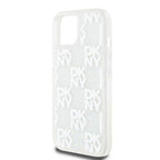 DKNY Liquid Glitter dėklas iPhone 15/14/13 – rožinis