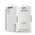 DKNY Liquid Glitter dėklas iPhone 15/14/13 – rožinis